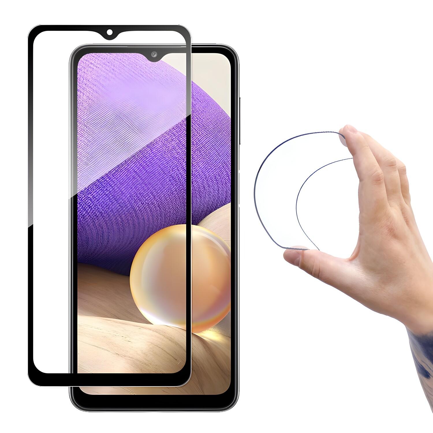 Flexibles Glas Wozinsky für Samsung Galaxy A32 5G - Schwarz