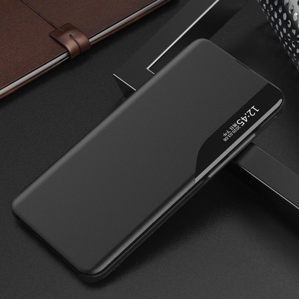 Elegante View Case Book Hülle für Huawei Y6P/Honor 9A - Rot