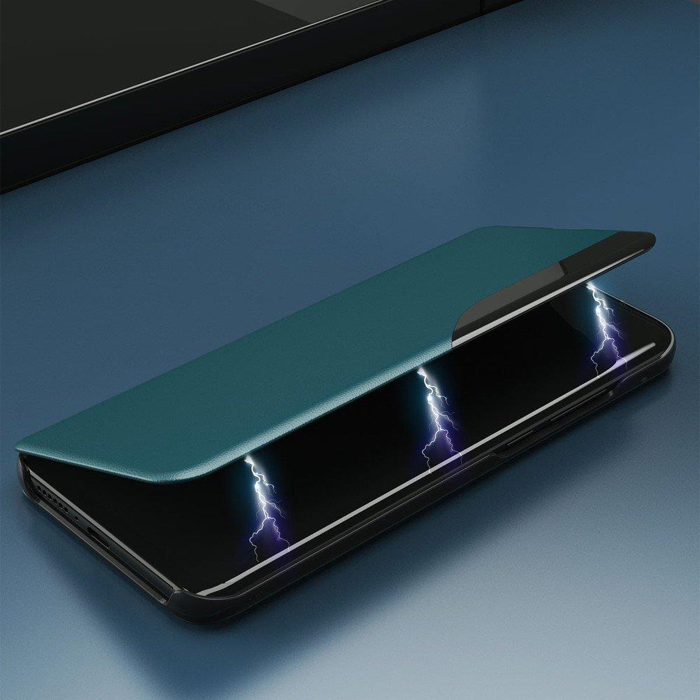 Elegante View Case Book Hülle für Huawei Y6P/Honor 9A - Rot