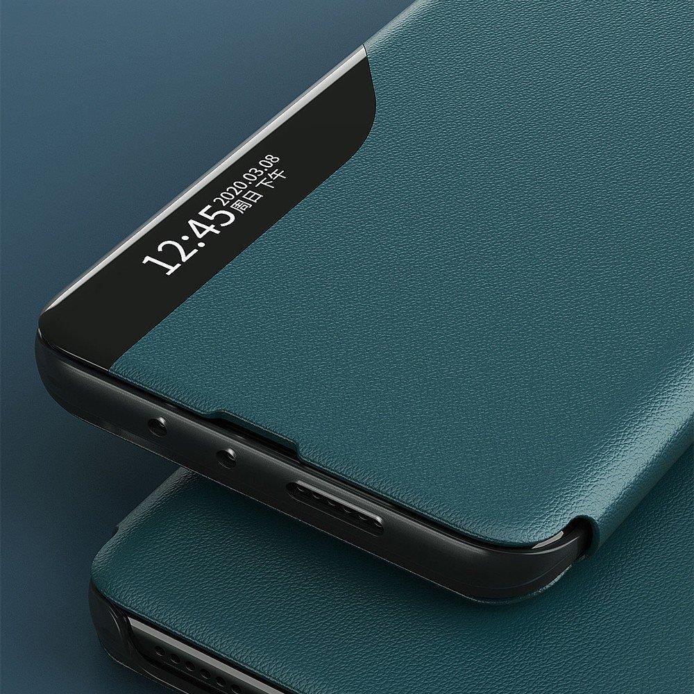 Elegante View Case Book Hülle für Huawei Y6P/Honor 9A - Rot