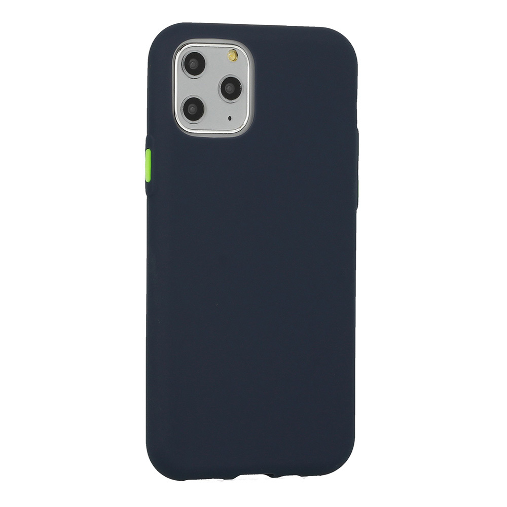 Solid Silikonhülle für Xiaomi Redmi 8 - Dunkelblau