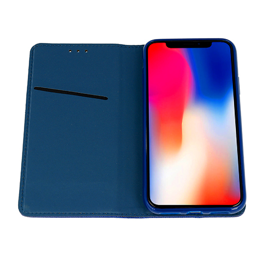 Elegante magnetische Hülle für Xiaomi Mi Note 10 Pro - Dunkelblau