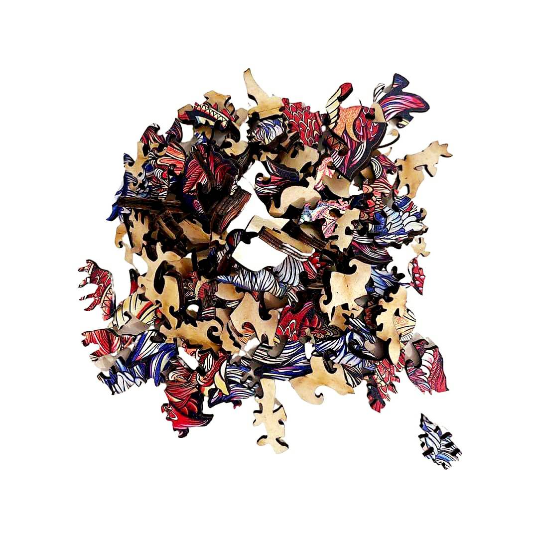 Holzpuzzle - Zorro/L