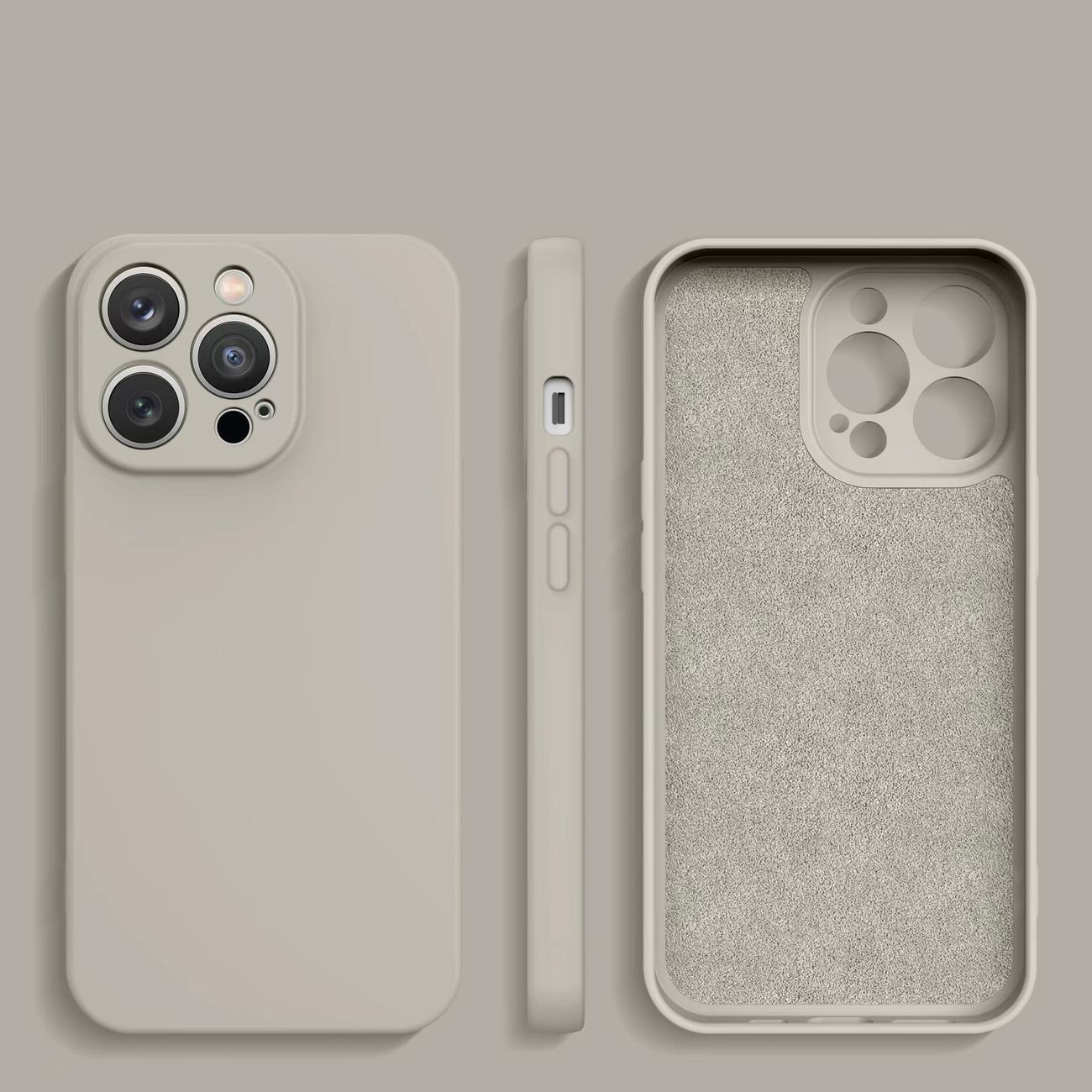 Silikonhülle für Apple iPhone 14 - Hellrosa