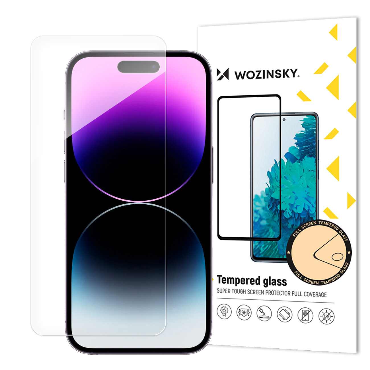Wozinsky Panzerglas für Apple iPhone 15 Plus - Durchscheinend