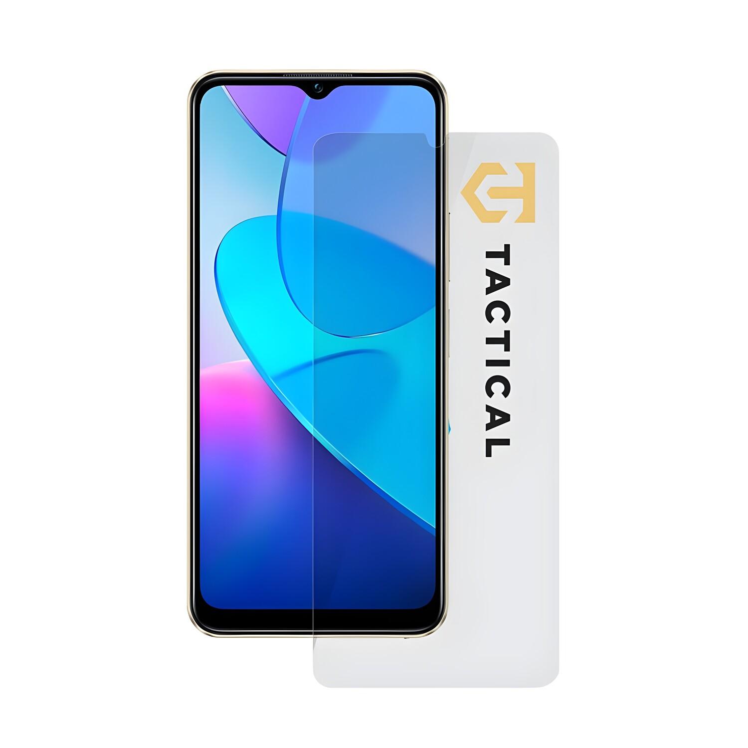 Tactical Glass Shield 2.5D Schutzglas für Vivo Y16/Y21s/Y35 4G - Durchscheinend