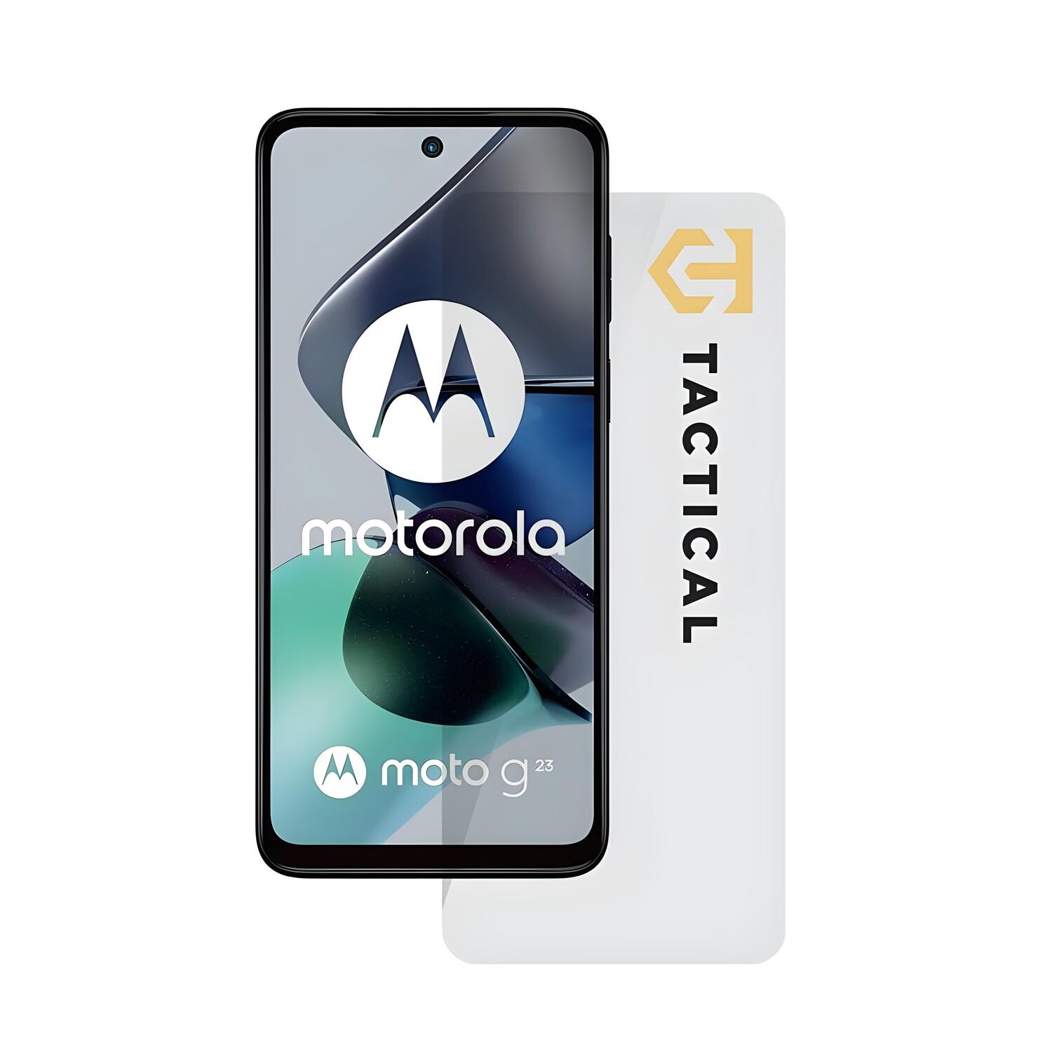 Tactical Glass Shield 2.5D Schutzglas für Motorola Moto G23 - Durchscheinend
