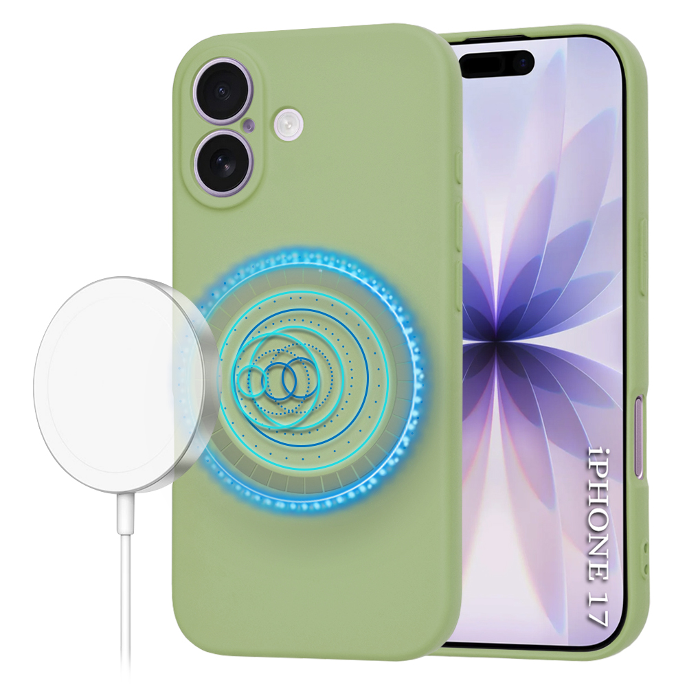 Techsuit - SoftFlex MagSafe Hülle für Apple iPhone 17 - Braun