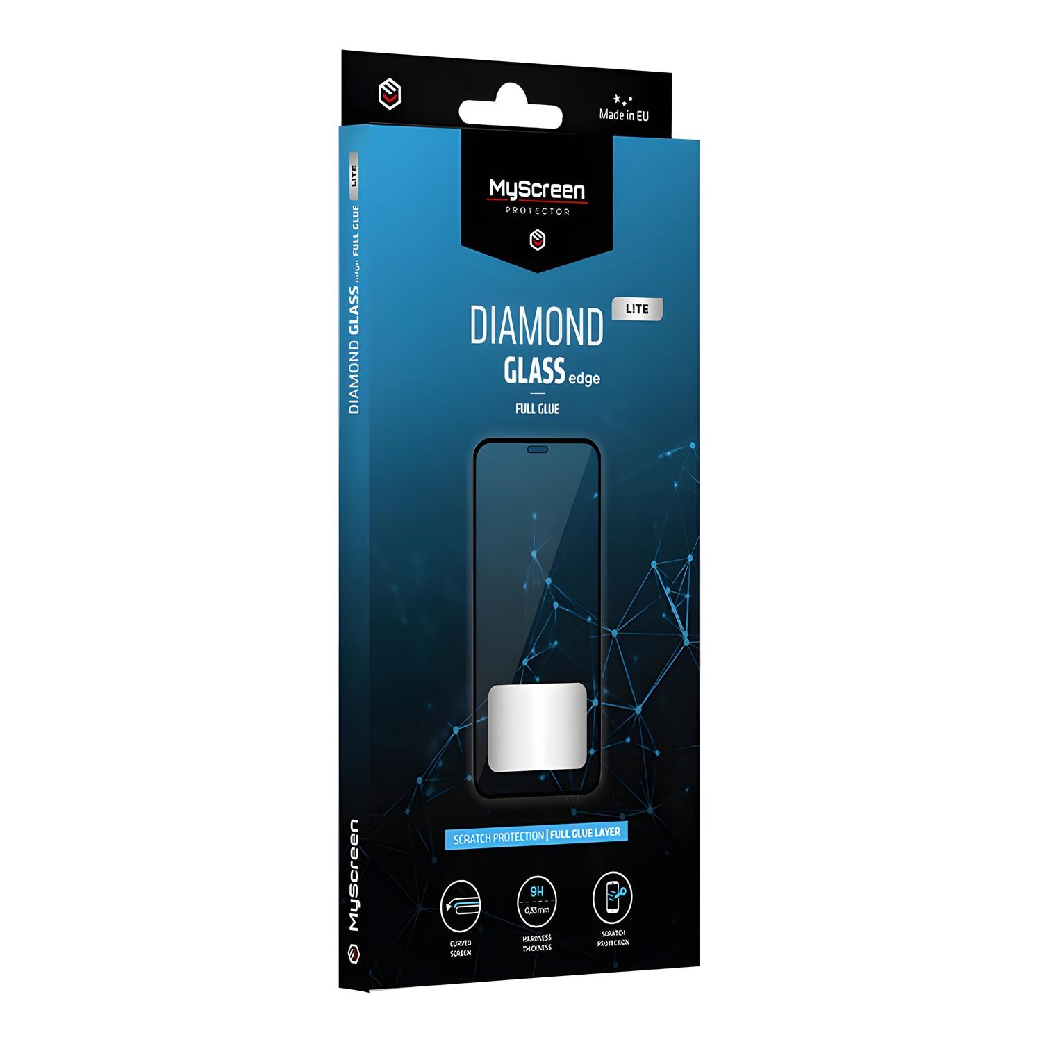 MyScreen Diamond Schutzglas für Apple iPhone 15 - Schwarz