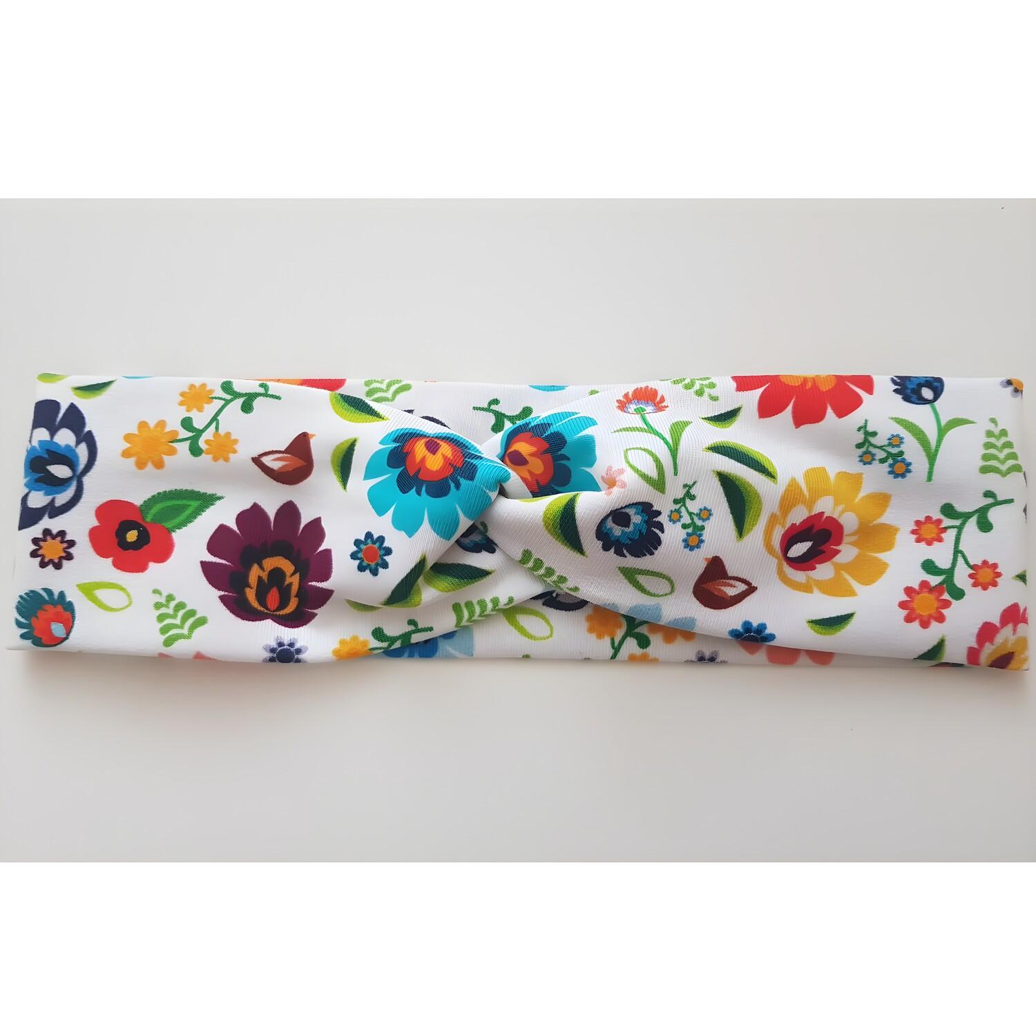 Flowers Turban-Stirnband-Multi/48