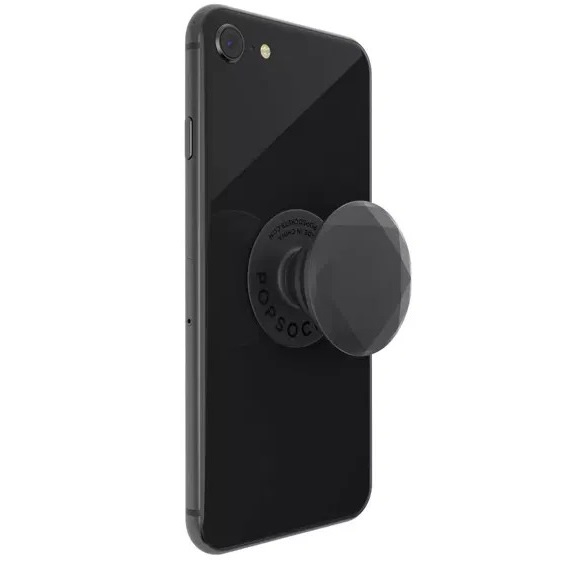 PopSockets - PopGrip Halter Chromdesign - Weiß
