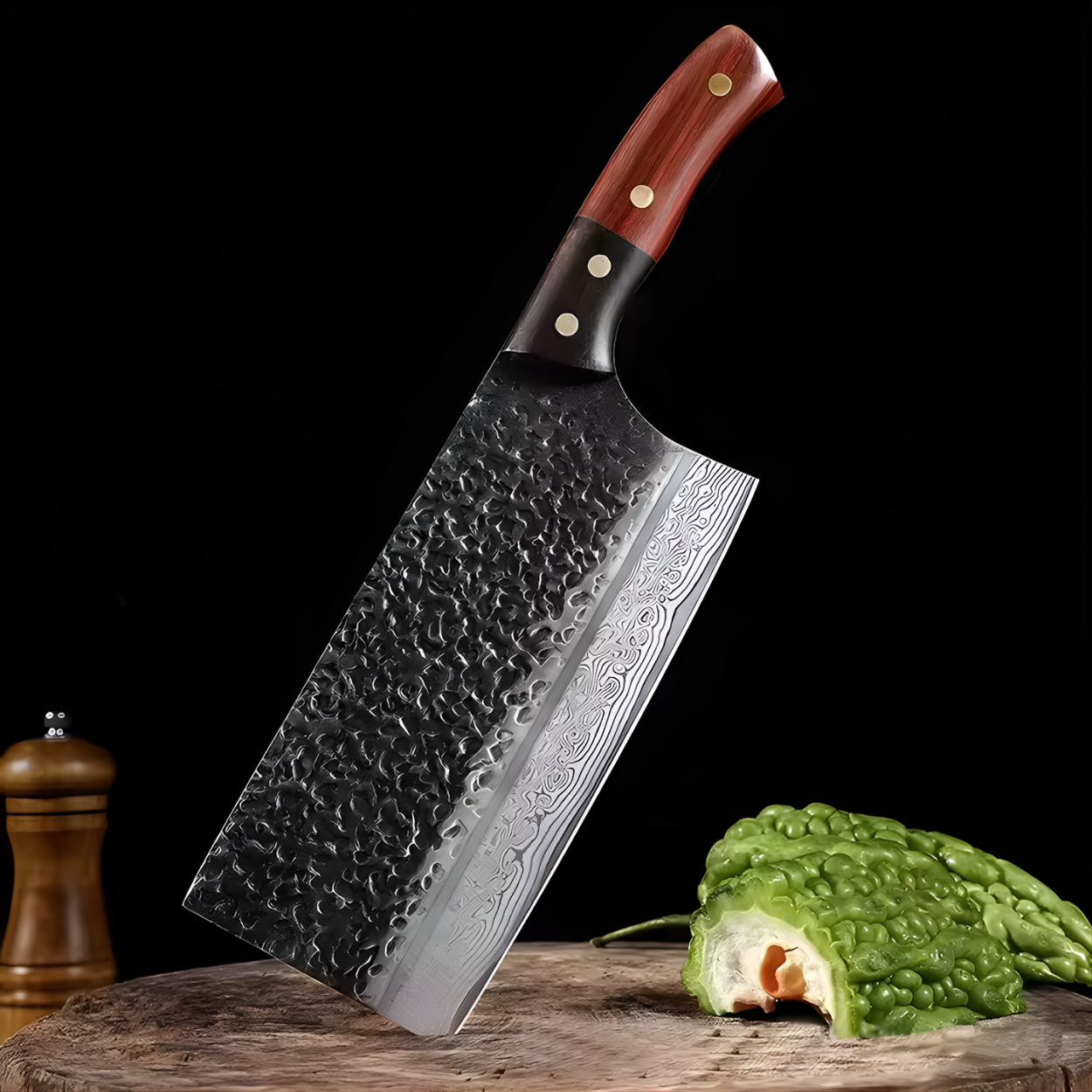Küchenhackmesser MA-39198 - Cleaver / Braun