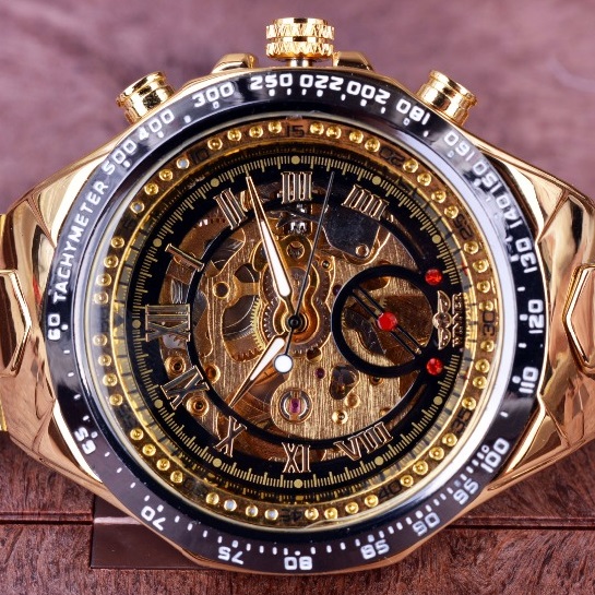 Herrenuhr BO-3054 - Gold/Weiß
