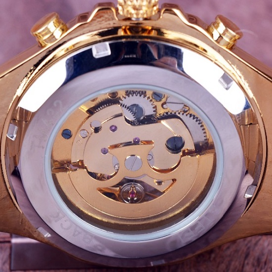 Herrenuhr BO-3054 - Gold/Weiß