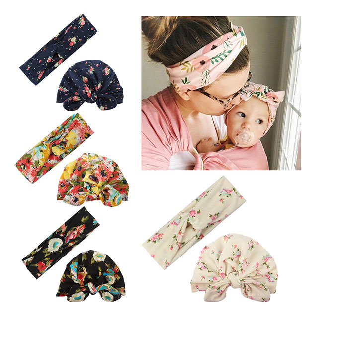 Set Mama und Tochter - Blau