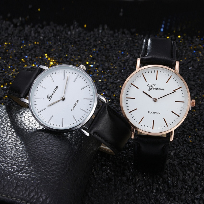 ZI-12979 Uhr - Schwarz/Silber