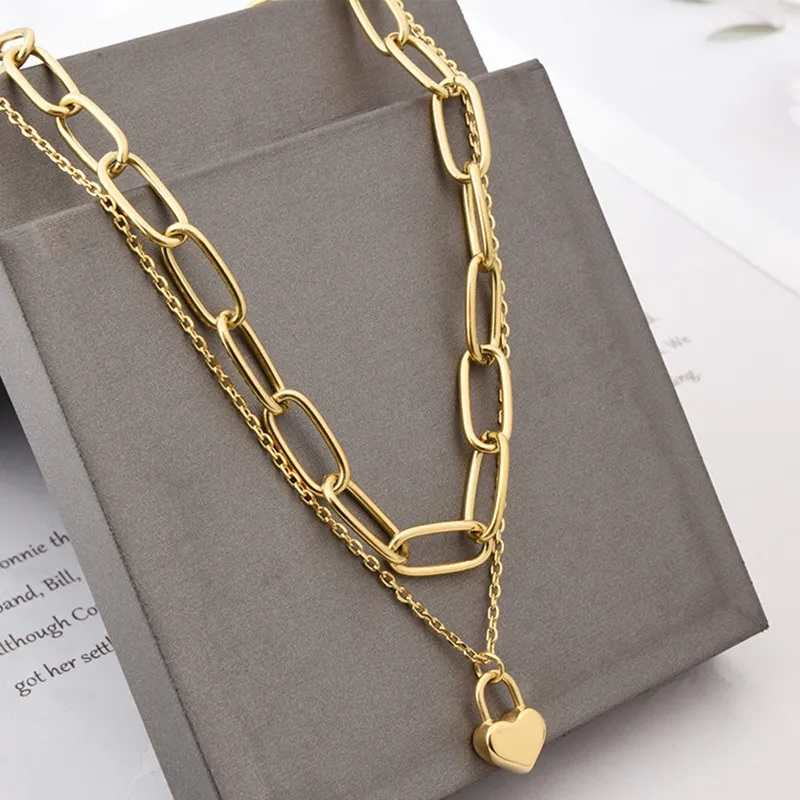Halskette AD-29908 - Gold
