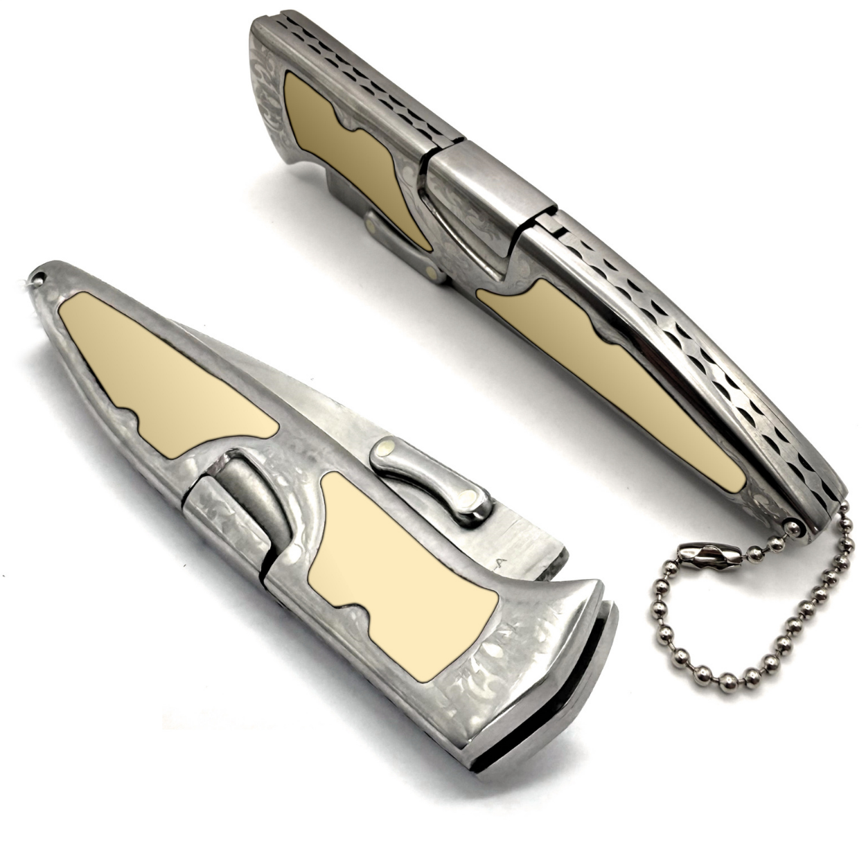 Outdoor Klappmesser B3123 - Braun / Silber