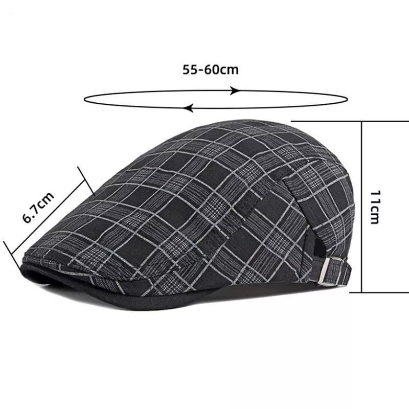 Herrenbaskenmütze KA-23086 - Schwarz