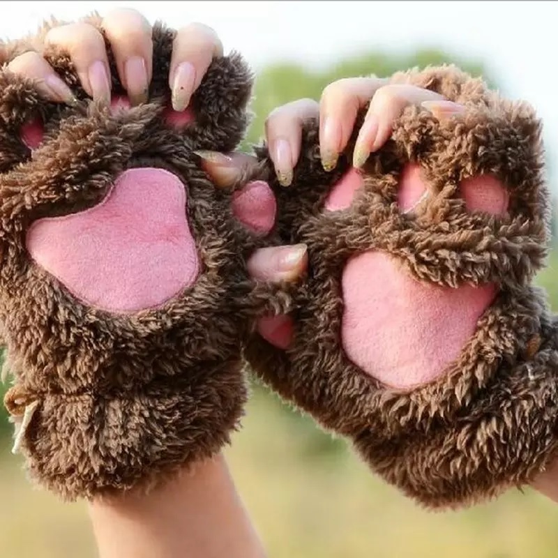 PA-21315 fingerlose Handschuhe - Hellrosa