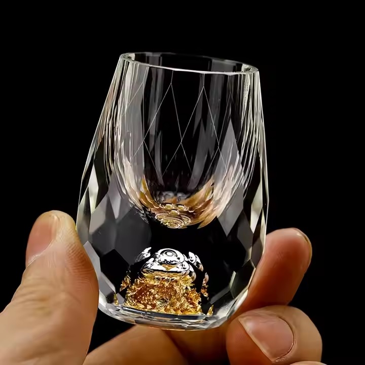 Kristall-Shotglas EX-35414 - Türkis / 15ml
