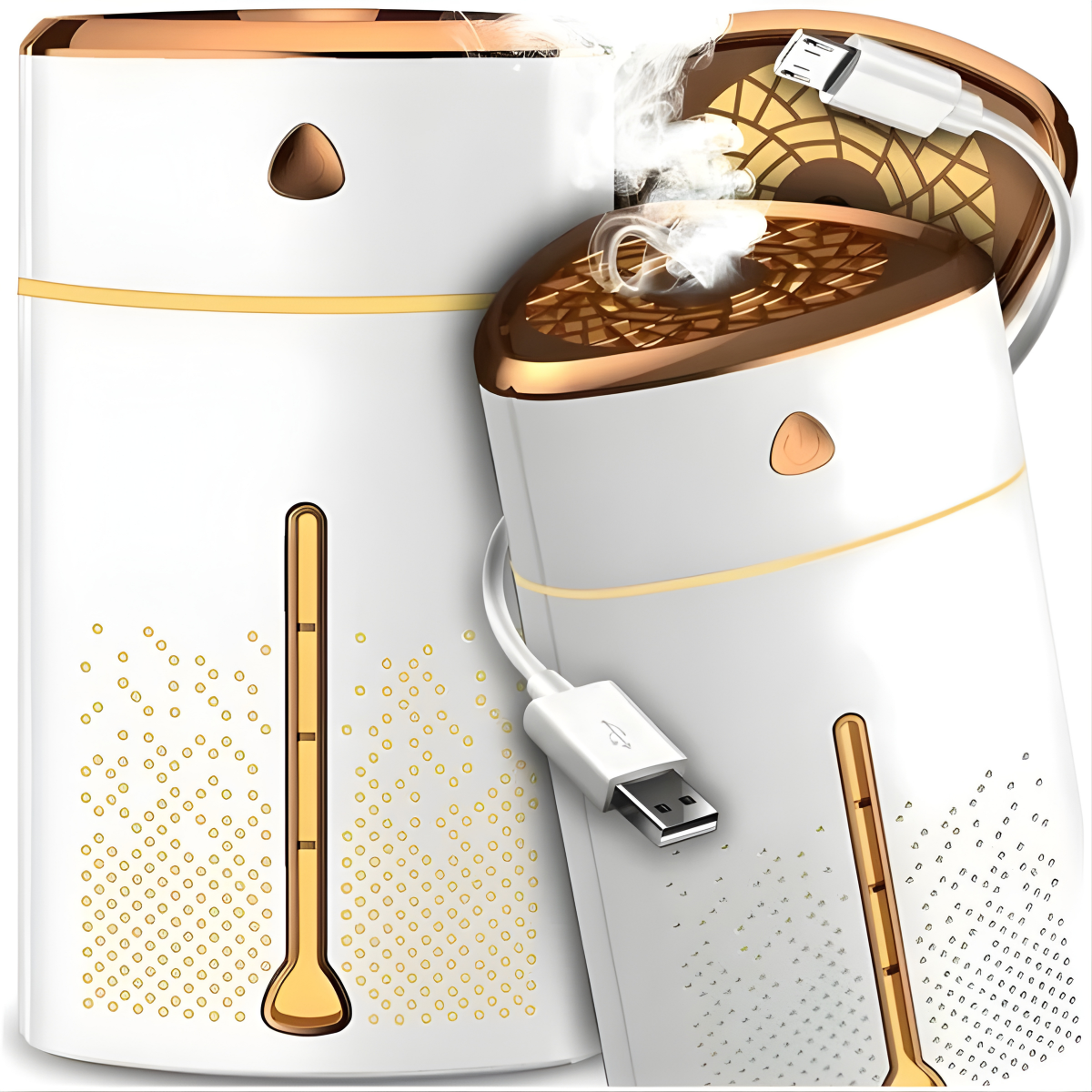 Luftbefeuchter AE-39222 - Weiß / Gold
