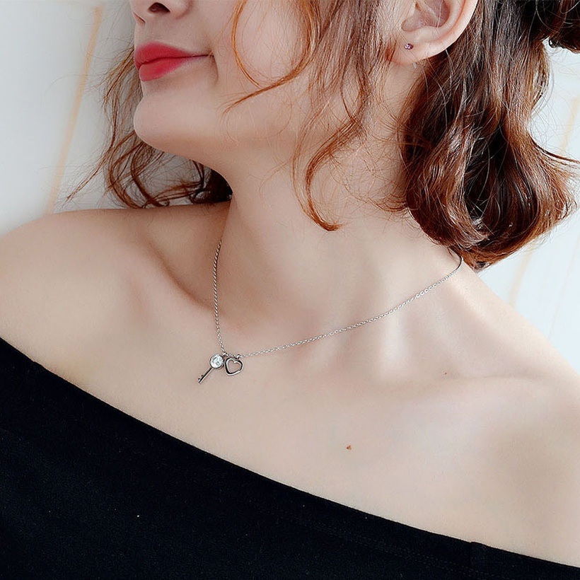Halskette Heart Key - Gold