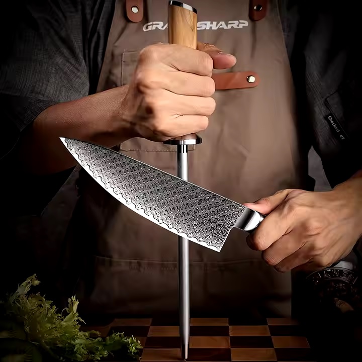 Damast Küchenmesser HI-35064 - Chef