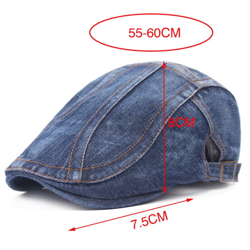 Herren-Baskenmütze JE-16097 – Blau
