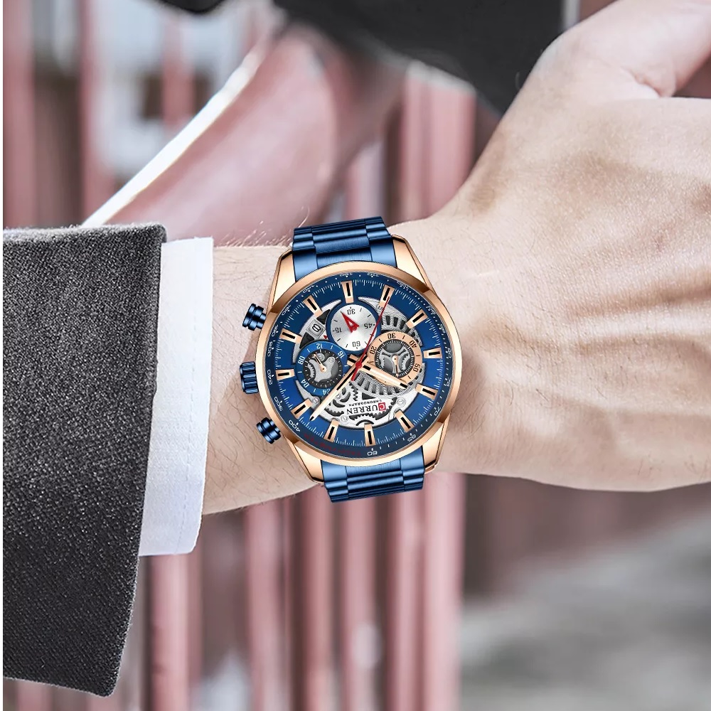 CURREN KO-14249 Uhr - Blau