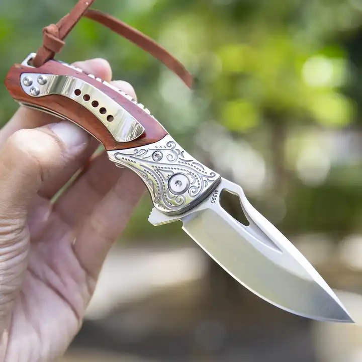 Jagd-Klappmesser HARAHU MO-29043 - Braun