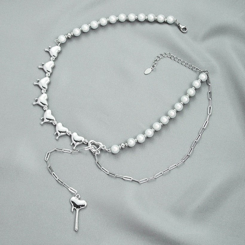 Halskette PL-20886 - Silber