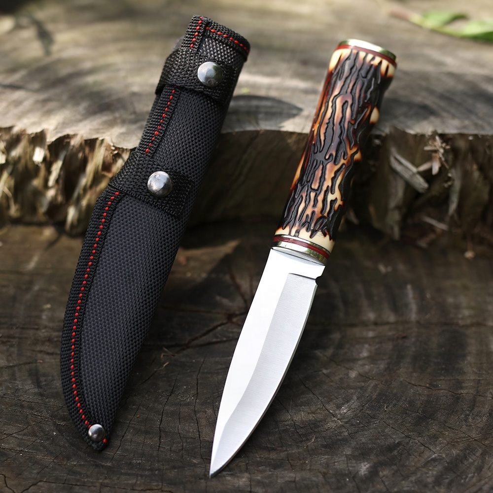 Outdoormesser P3233 - Schwarz/Braun