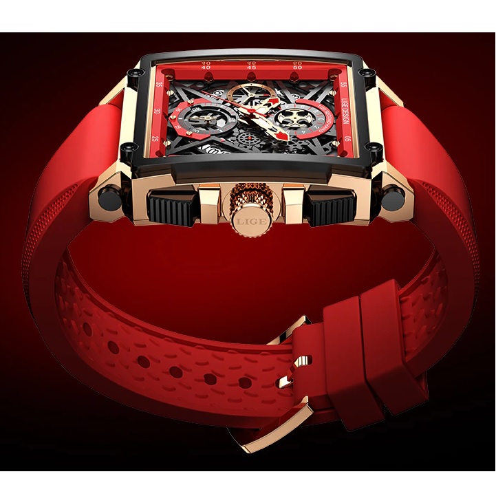 LIGE PE-23711 Uhr – Rot