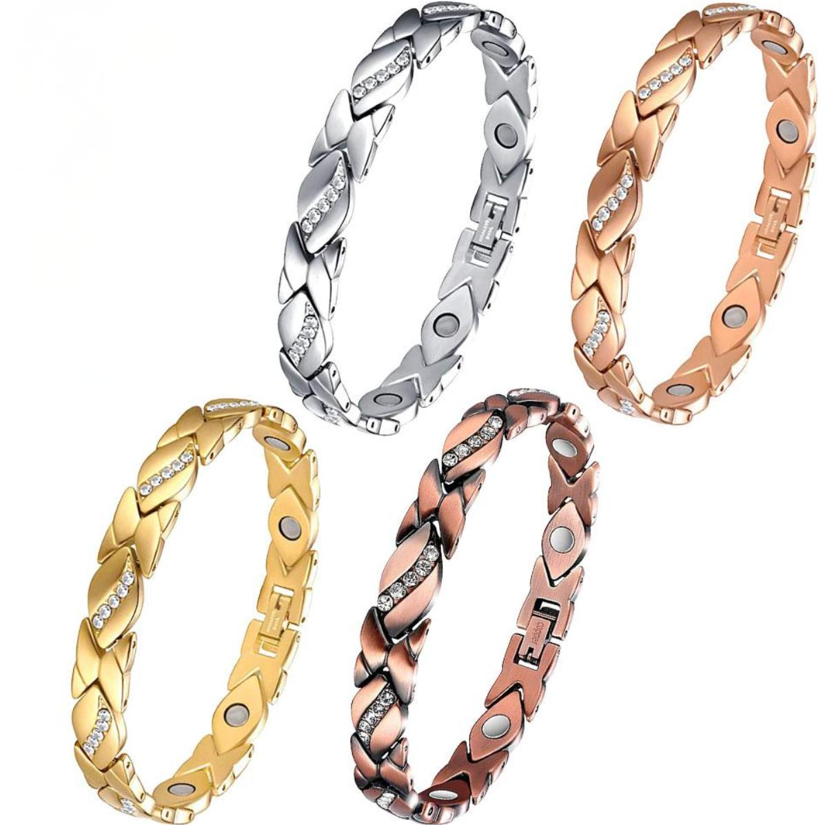 Damenarmband AD-38802 - Gold / 21,5cm