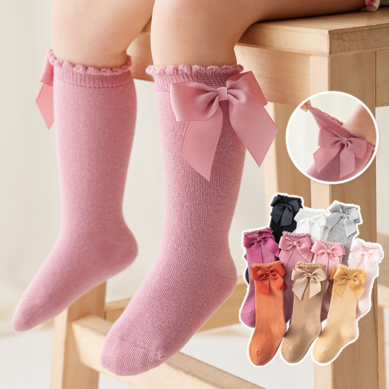 SW-22343 Kinder-Kniestrümpfe - Hellorange/L