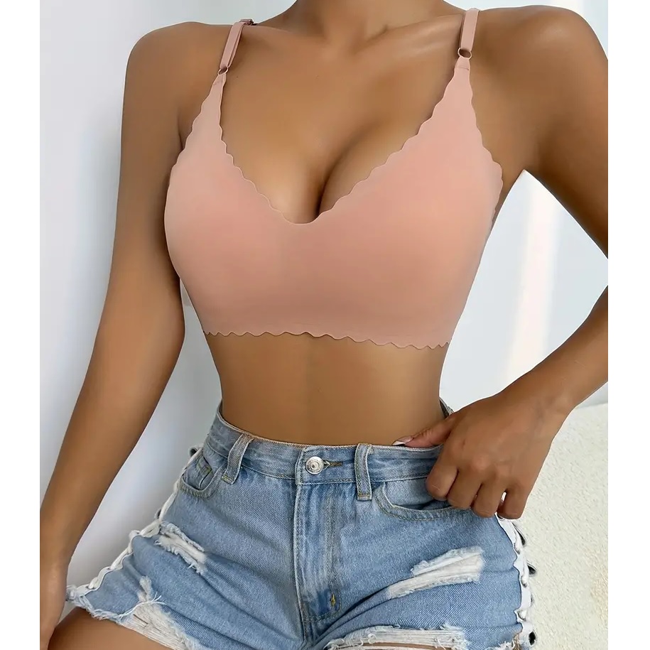 Nahtloser BH EL - 40294 - Rosa / S / Typ2