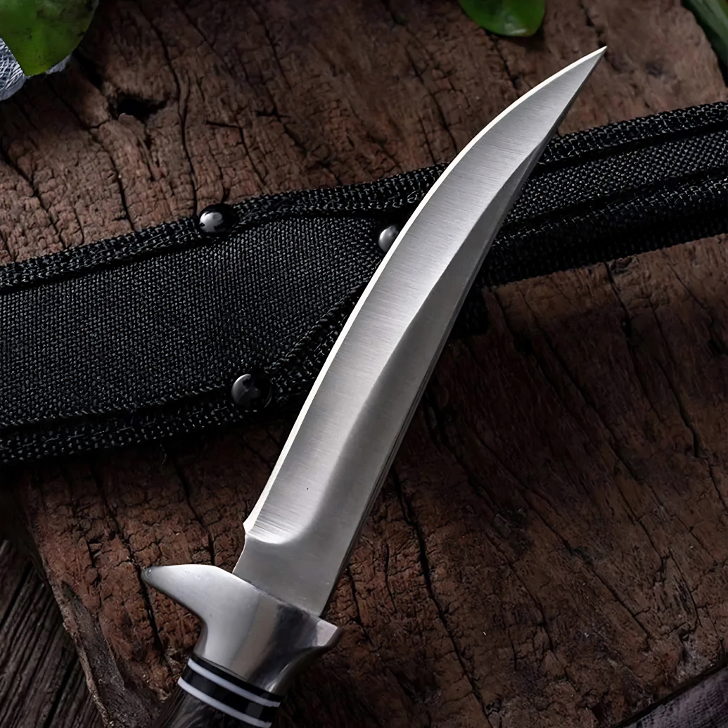 Outdoor-Messer WD - 40347 - Braun / Silber