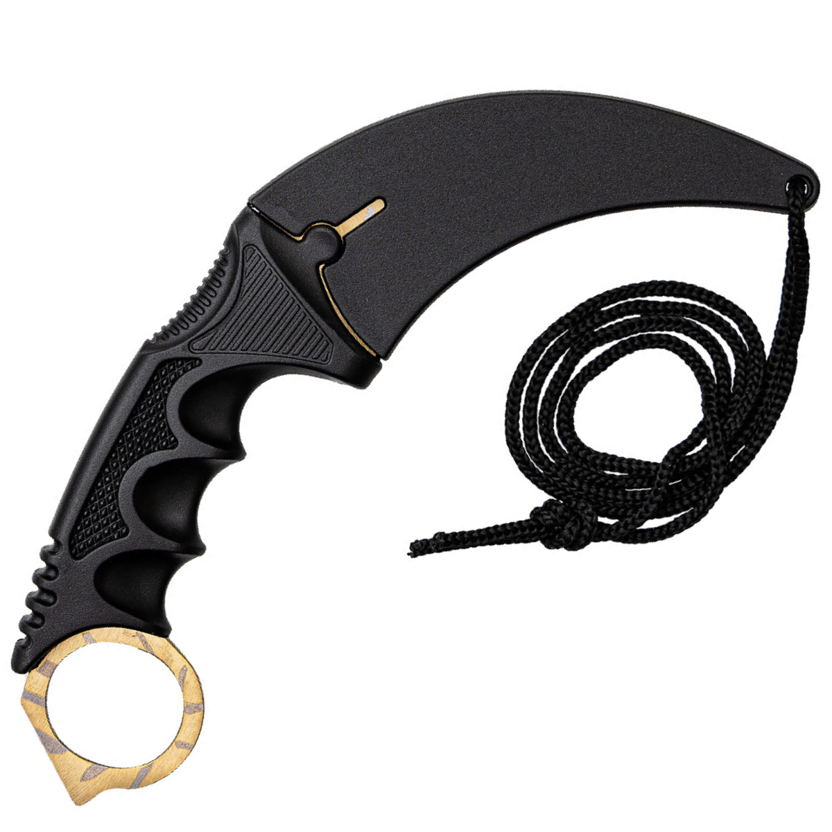 Outdoor-Messer Karambit YL-42090 - Gold
