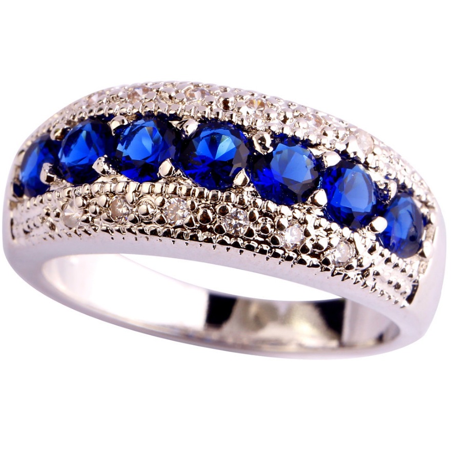 Ring GA-1203-Silber/Gelb - 57mm