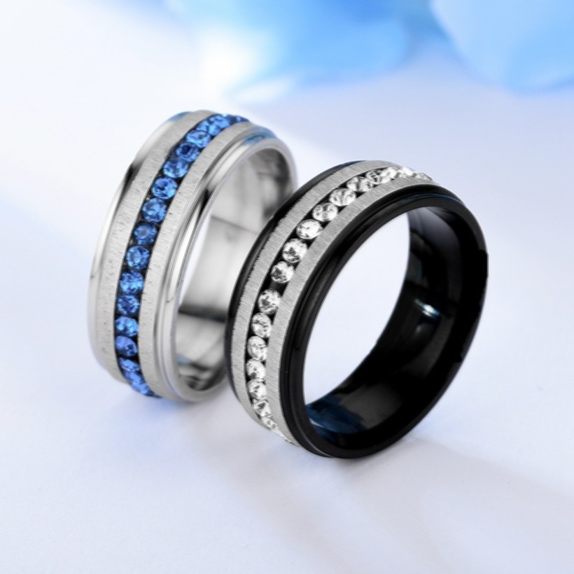 Ring NO-17158 - Schwarz/Silber/55mm
