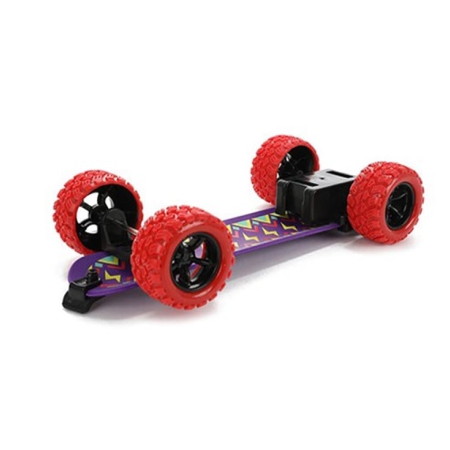 Skateboard Armband – Orange/Grün