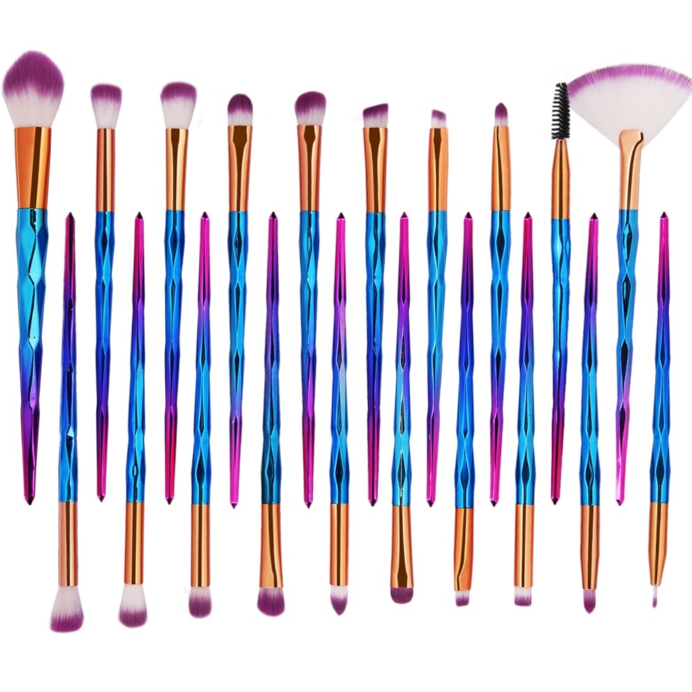 Make-up-Pinsel - Blau