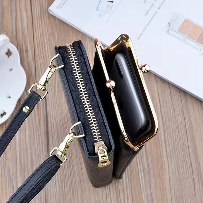 Crossbody Geldbörse UR-35779 - Grau