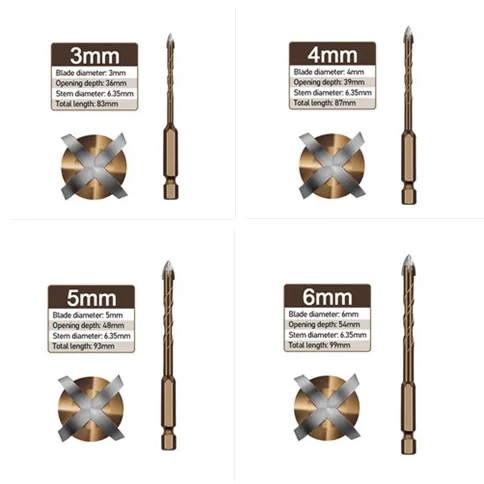 Kreuzbohrer – 12mm