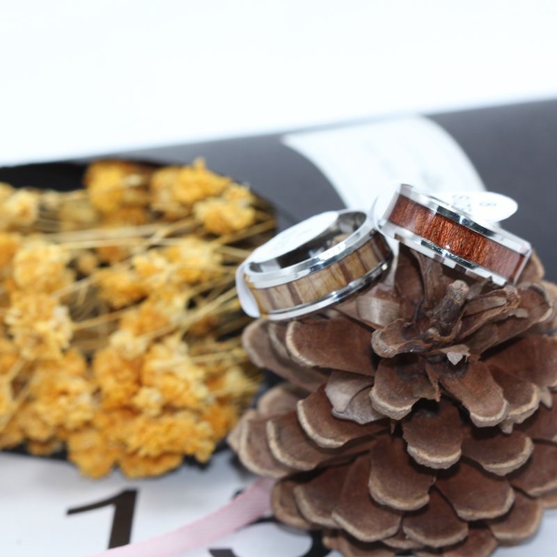 Ring WO-17192 – Gold/Dunkelbraun/59 mm