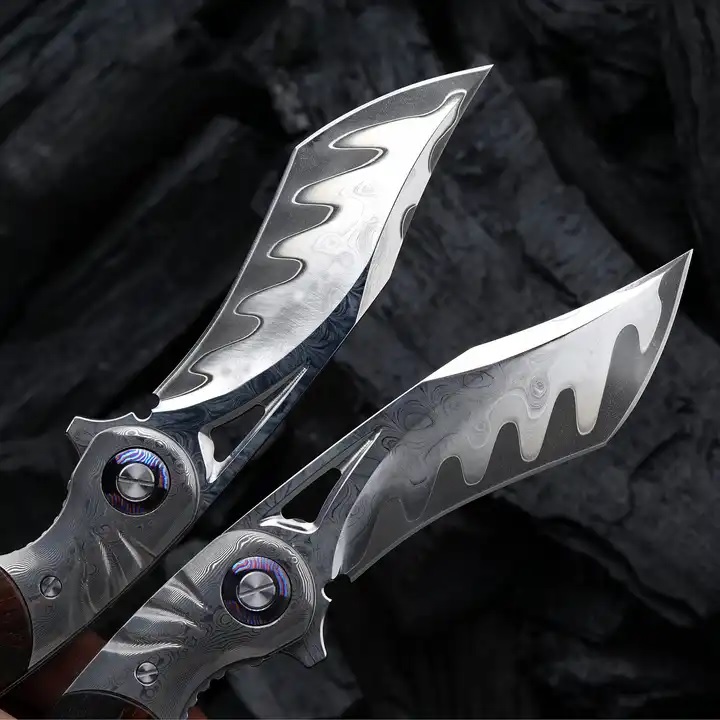 HARAHU YU-29044 Jagd-Klappmesser - Braun