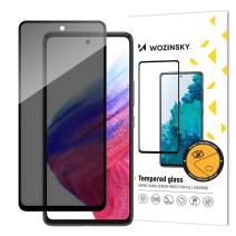 Wozinsky Privacy Glass Gehärtetes Glas für Samsung Galaxy A53 5G - Schwarz