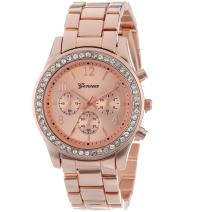 Armbanduhr QU-2466 - Rosa/Golden