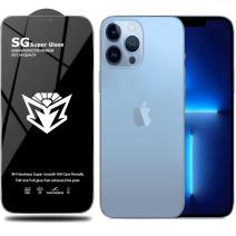 SG Super Schutzglas für Apple iPhone 13/iPhone 13 Pro/iPhone 14 - Schwarz